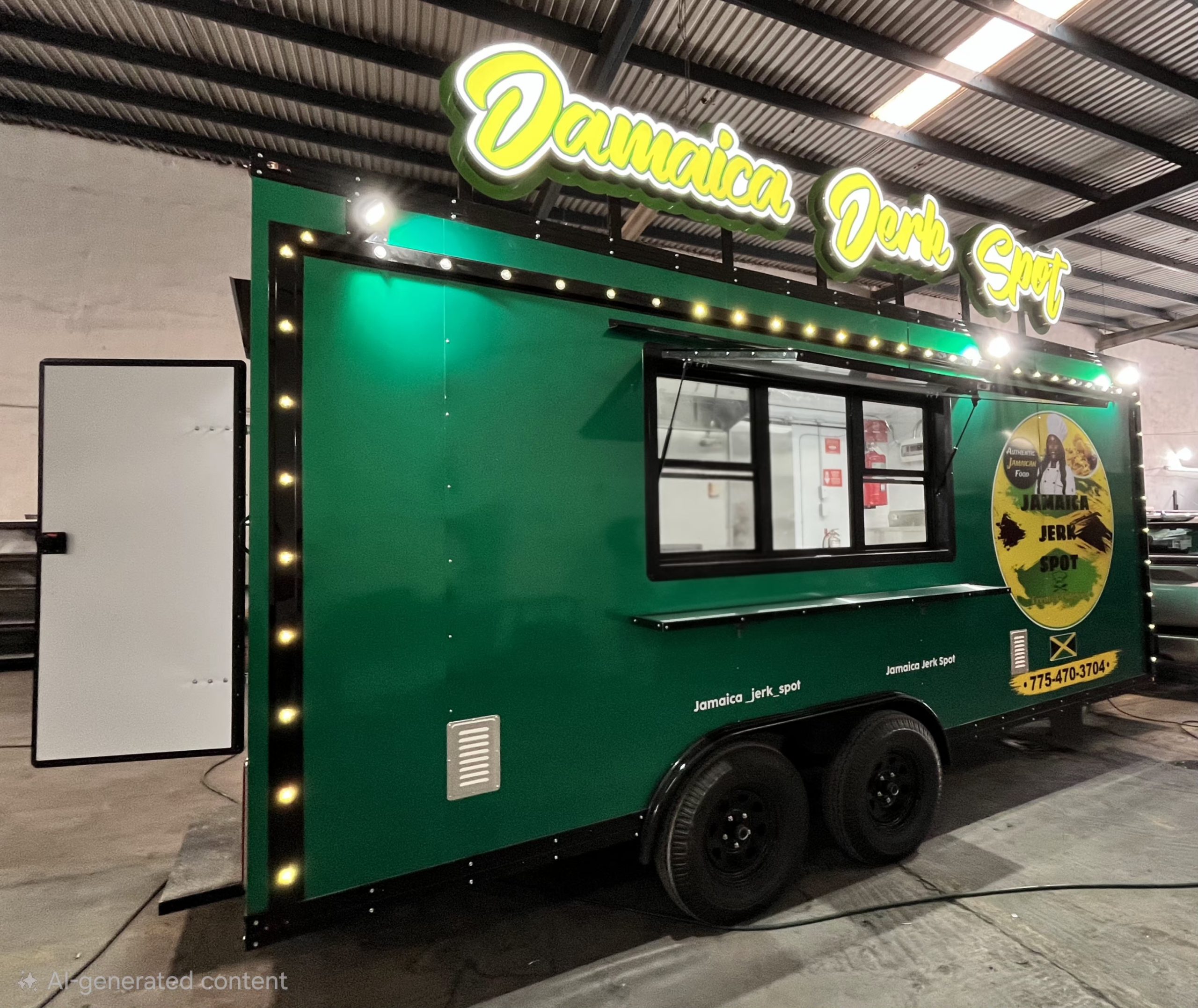 Food Trailer 18x8 ft